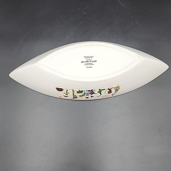 Guritno Australia Serving Dish Trinket Dish Porcelain Animals In Australia - Picture 12 of 13